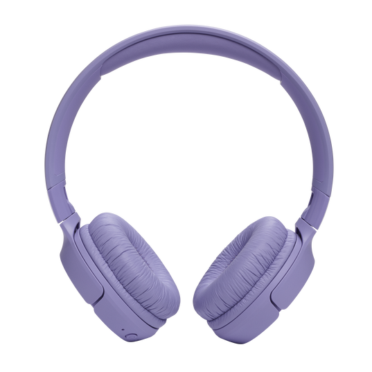 JBL Tune 520BT - Purple - Hi-Res wired on-ear headphones - Front